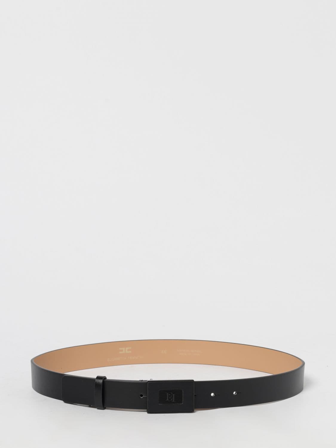 Elisabetta Franchi Belt Woman color Black