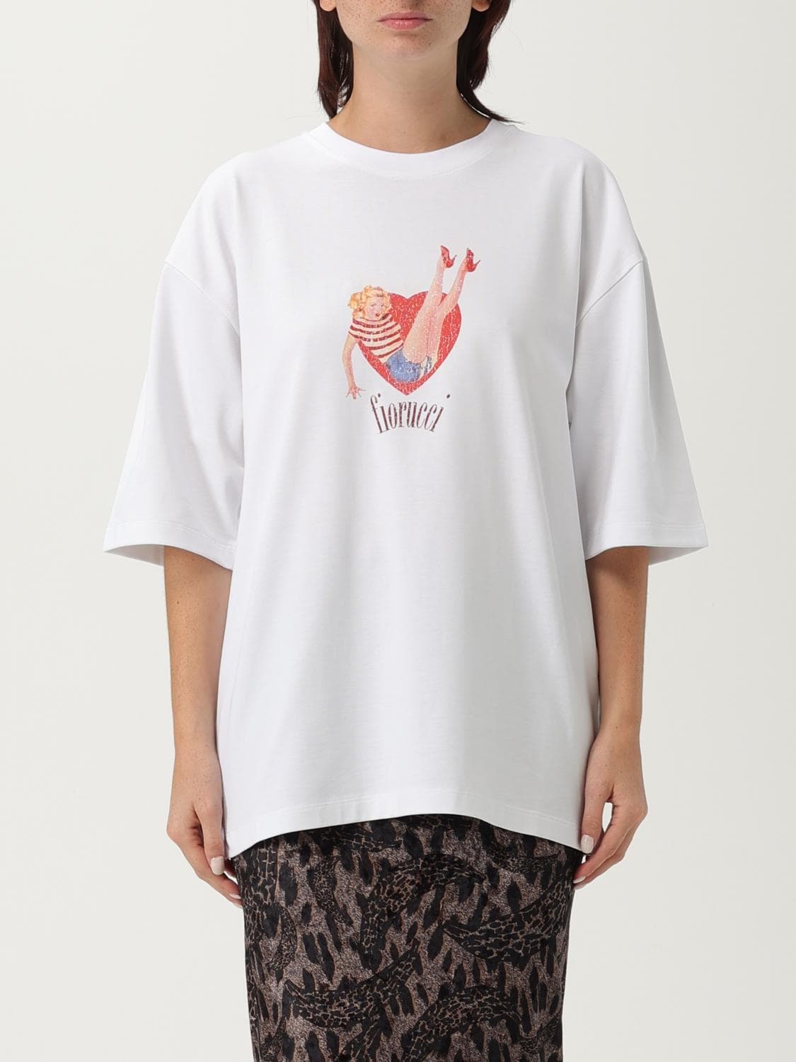 Fiorucci T-Shirt Woman color White