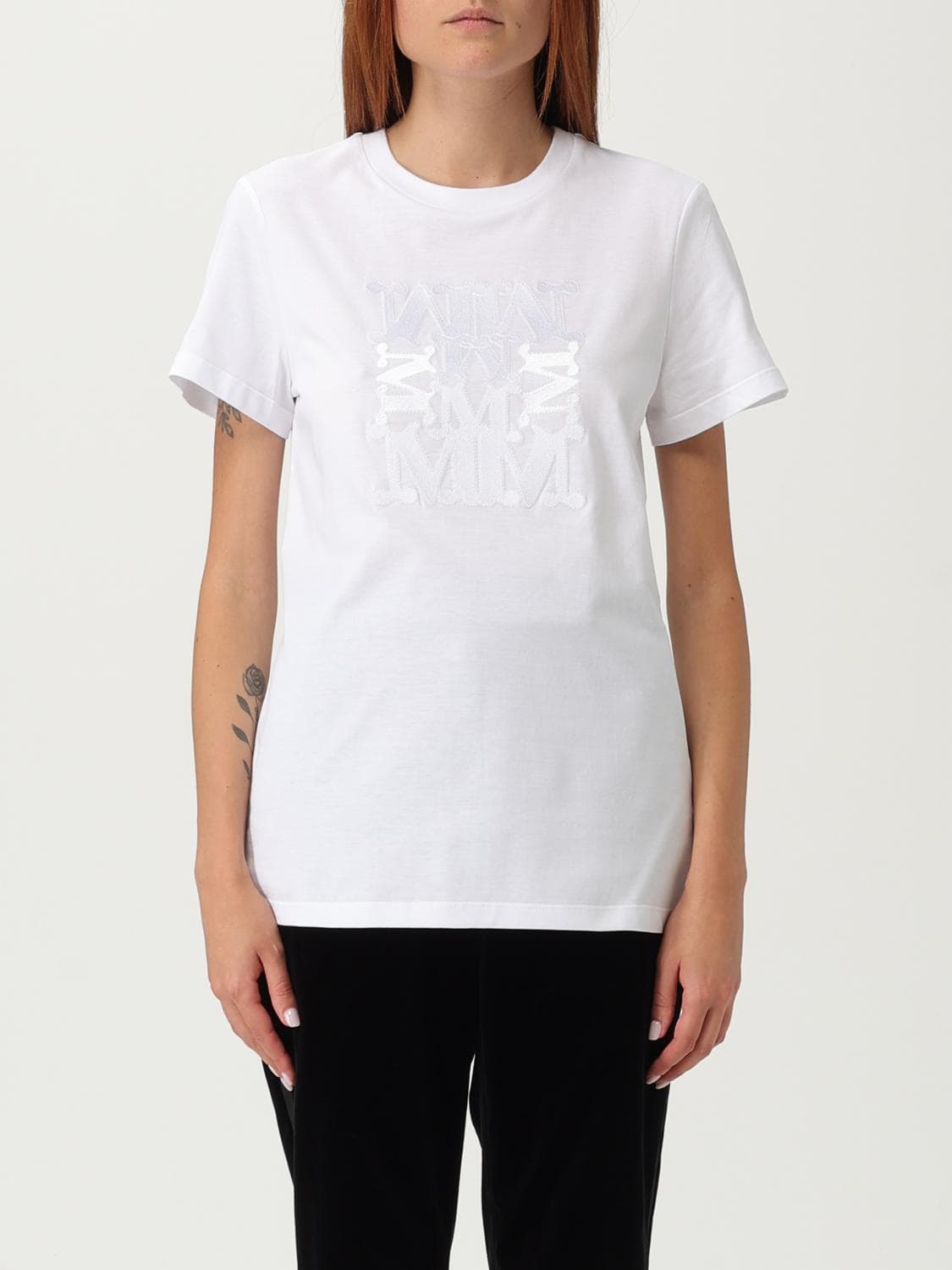 Max Mara T-Shirt Woman color White