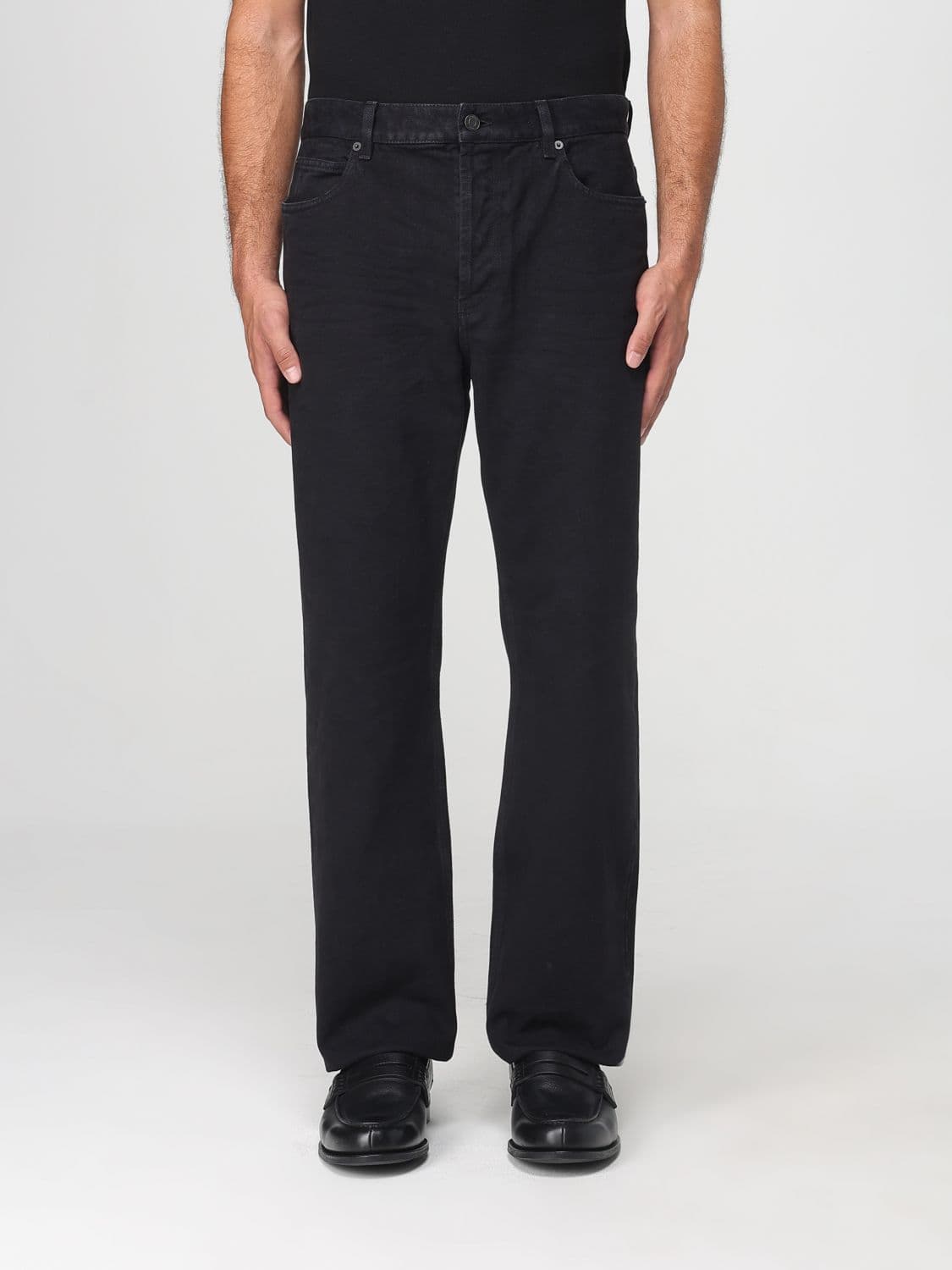 Saint Laurent Jeans Men color Black