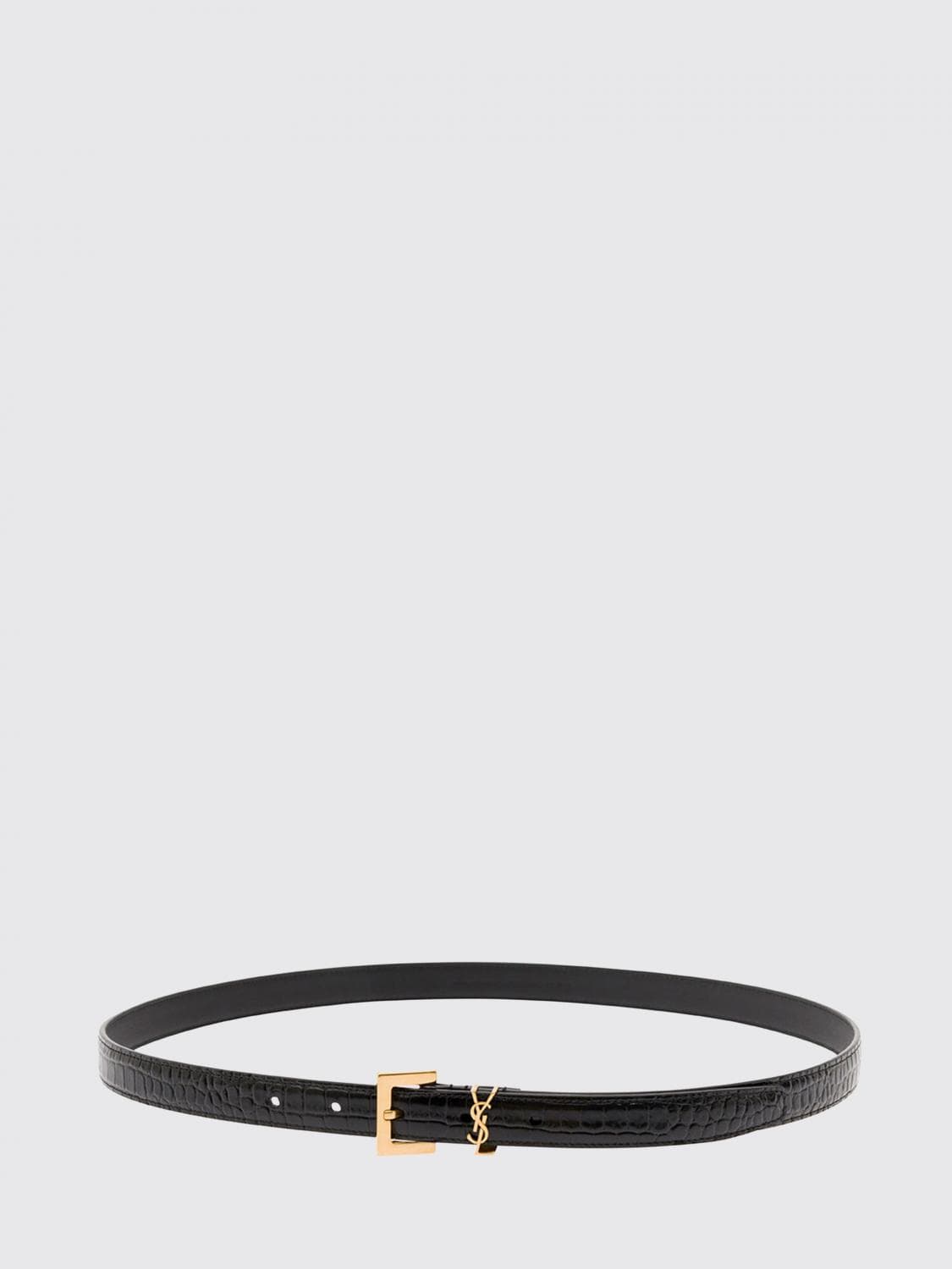 Saint Laurent Belt Woman color Black