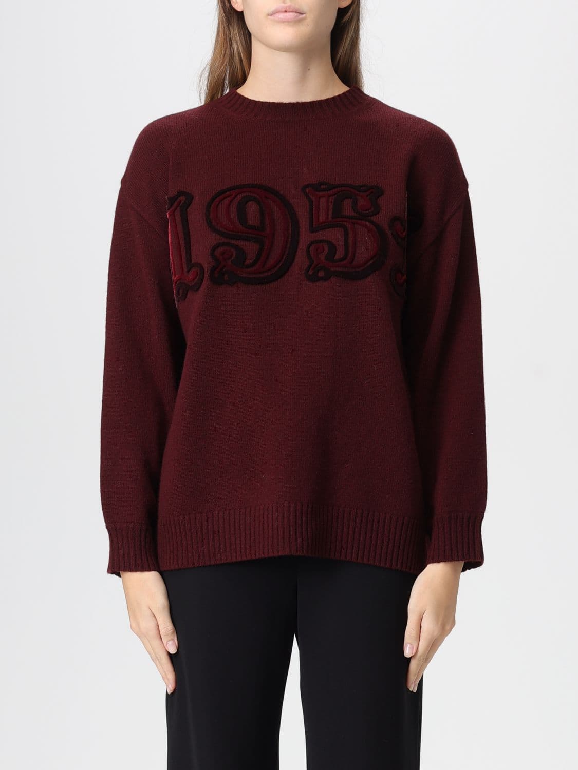 Max Mara Sweater Woman color Cherry · M