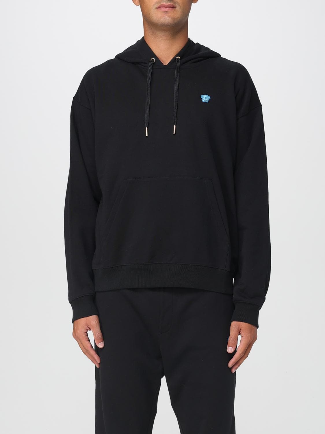 Versace Sweatshirt Men color Black