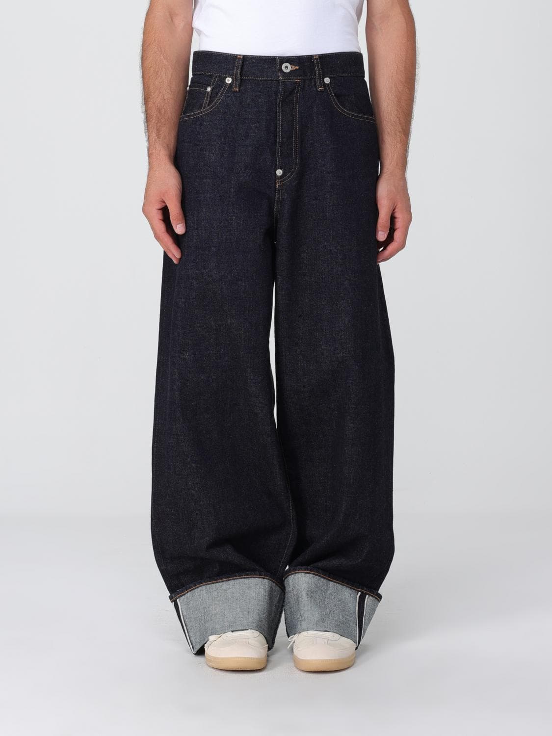 Kenzo Jeans Men color Blue