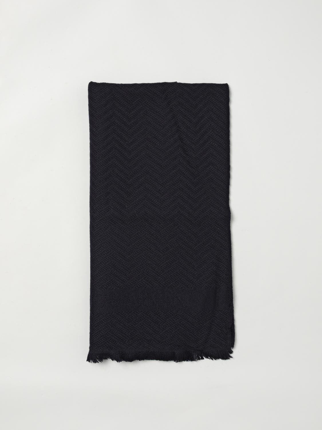 Emporio Armani Scarf Men color Blue