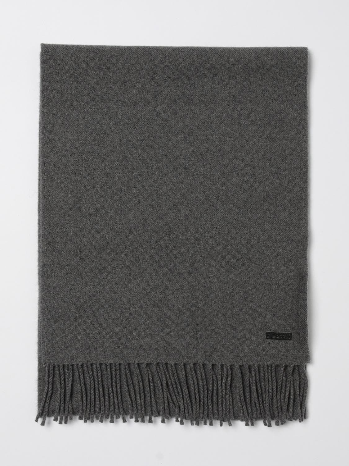 Boss Scarf Men color Grey