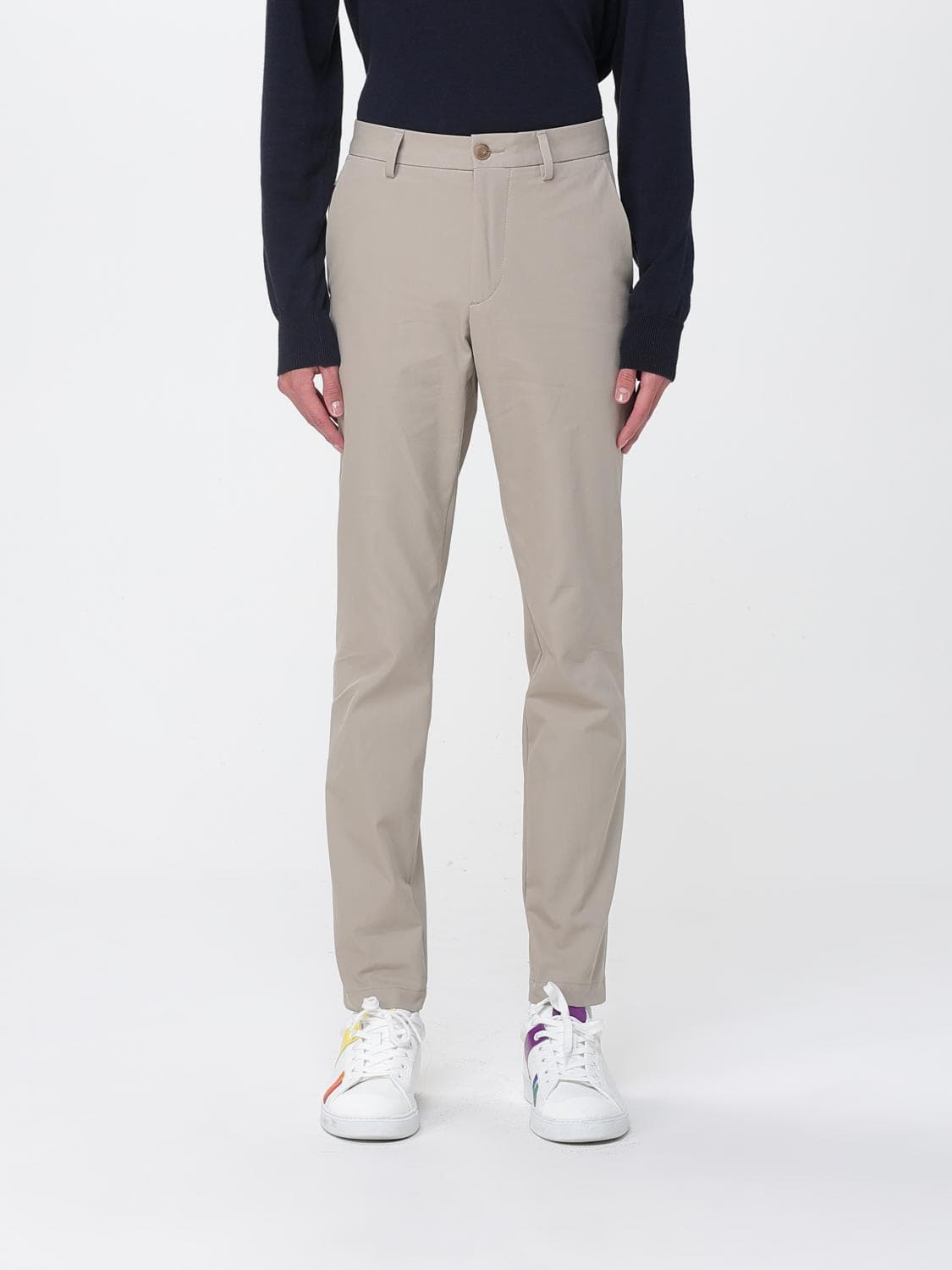 Boss Pants Men color Beige