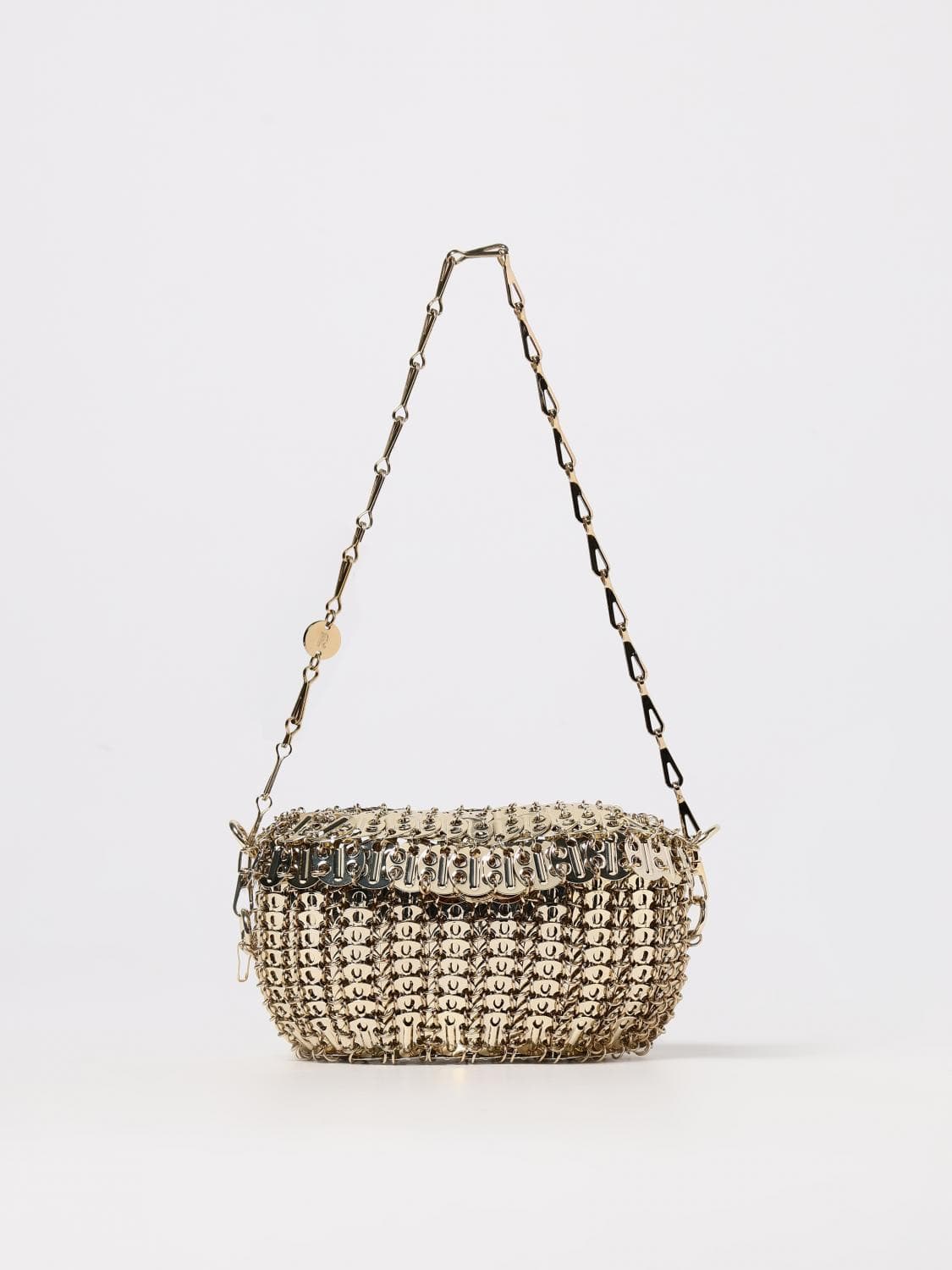 Rabanne Mini Bag Woman color Gold