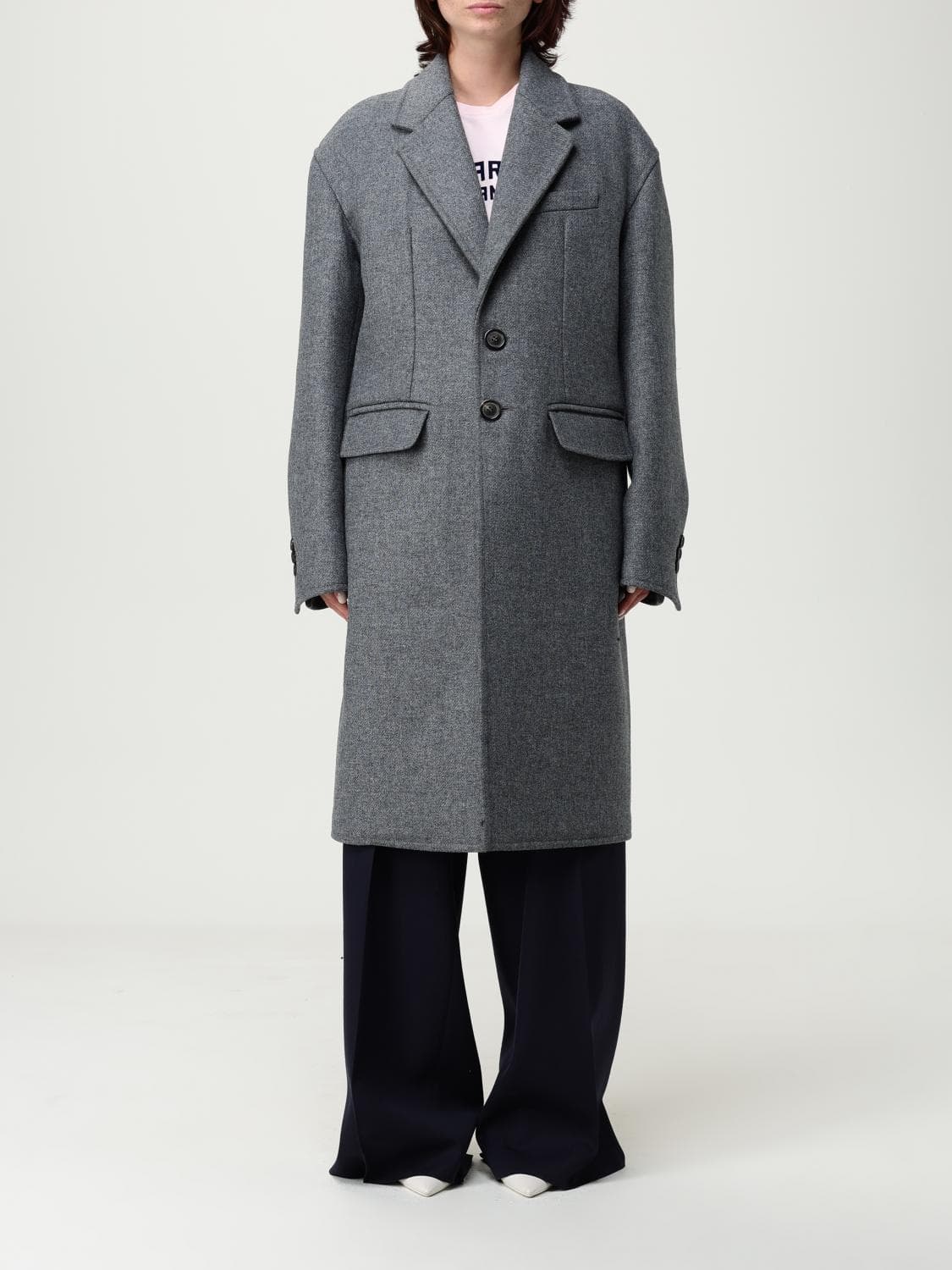 Dsquared2 Coat Woman color Grey