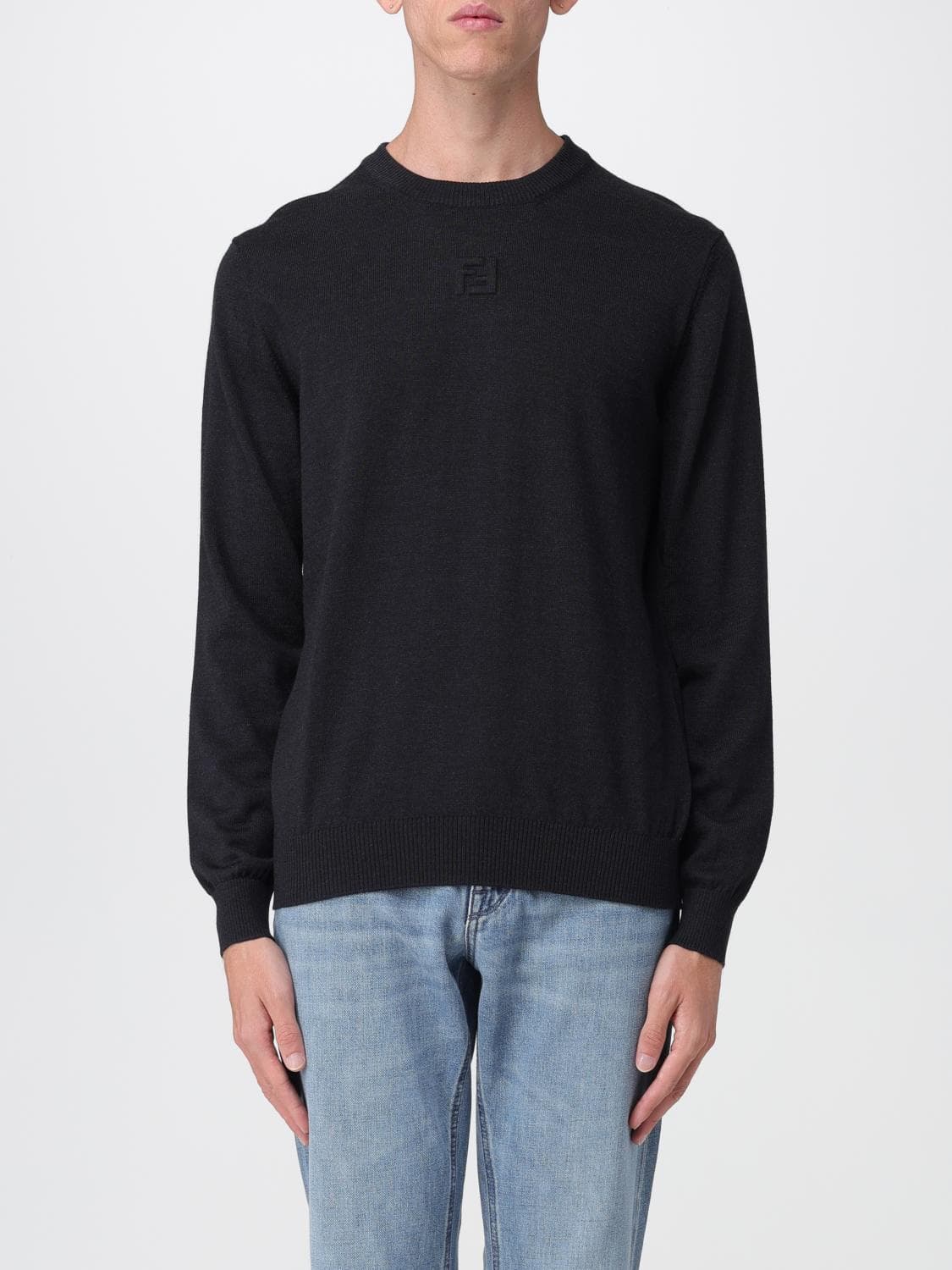 Fendi Sweater Men color Red