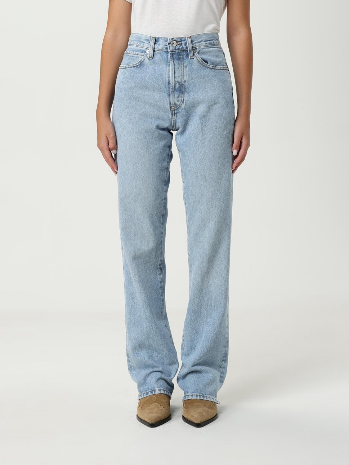 Frame Jeans Woman color Denim