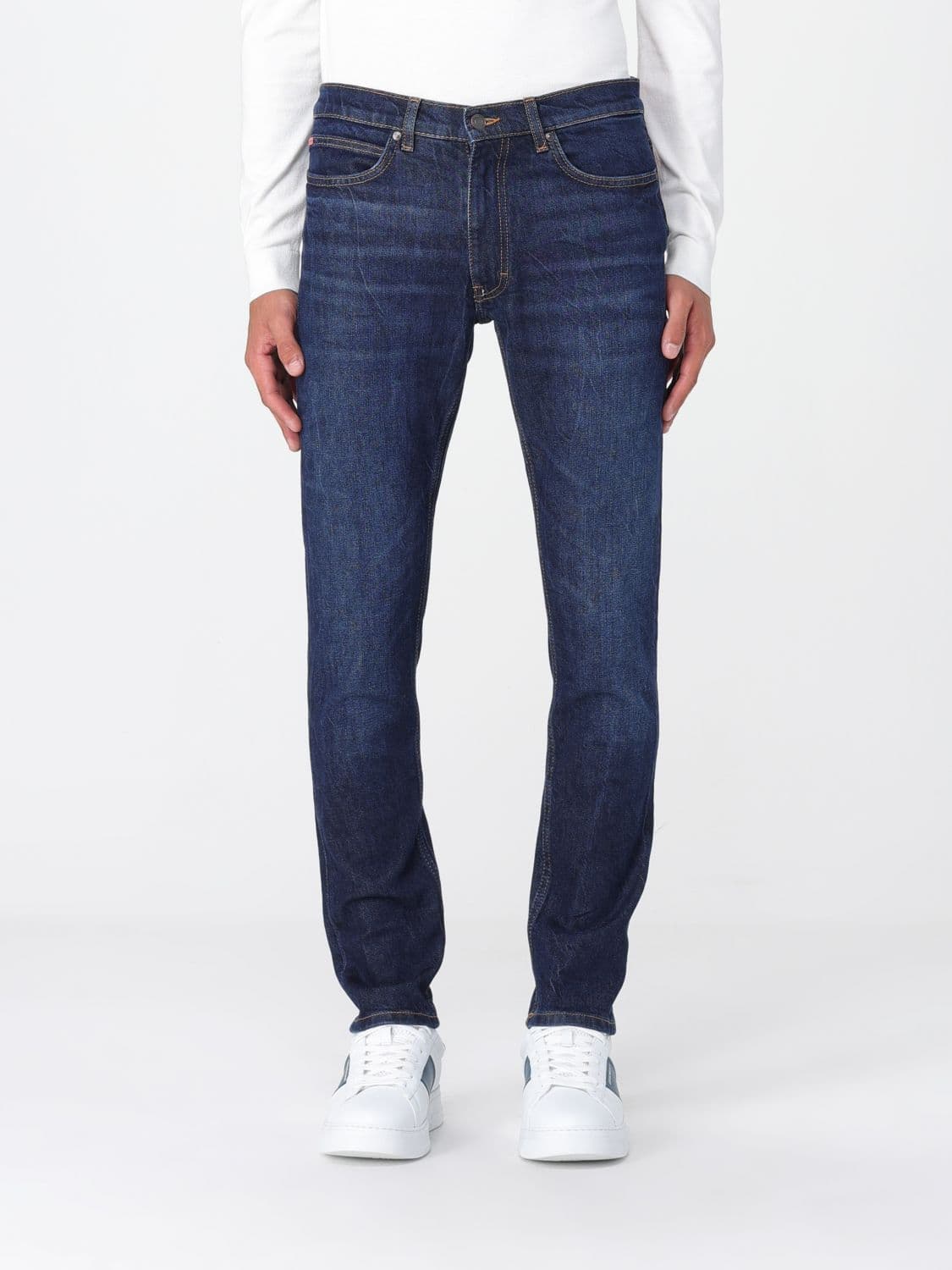 Hugo Jeans Men color Blue
