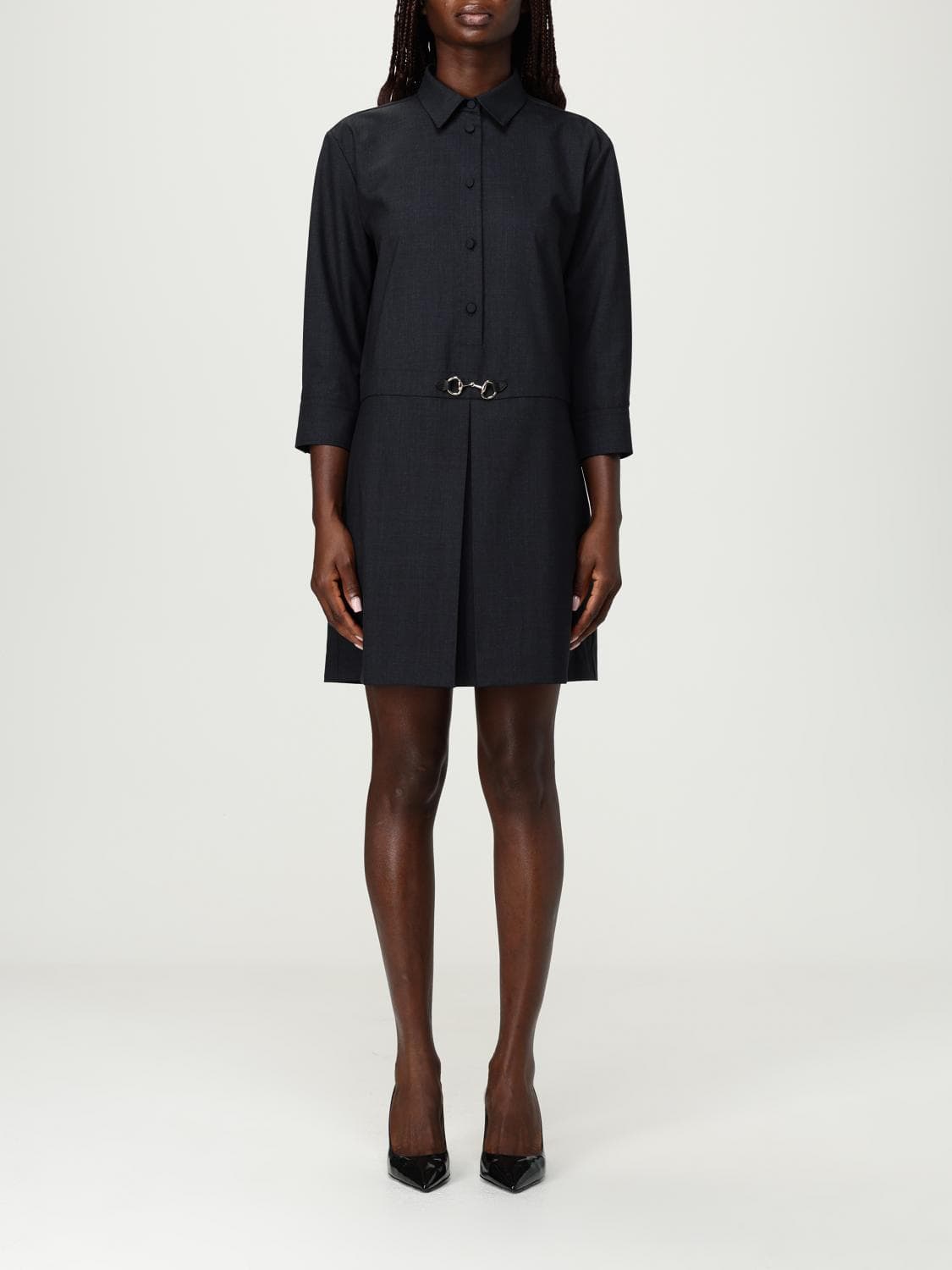 Gucci Dress Woman color Grey