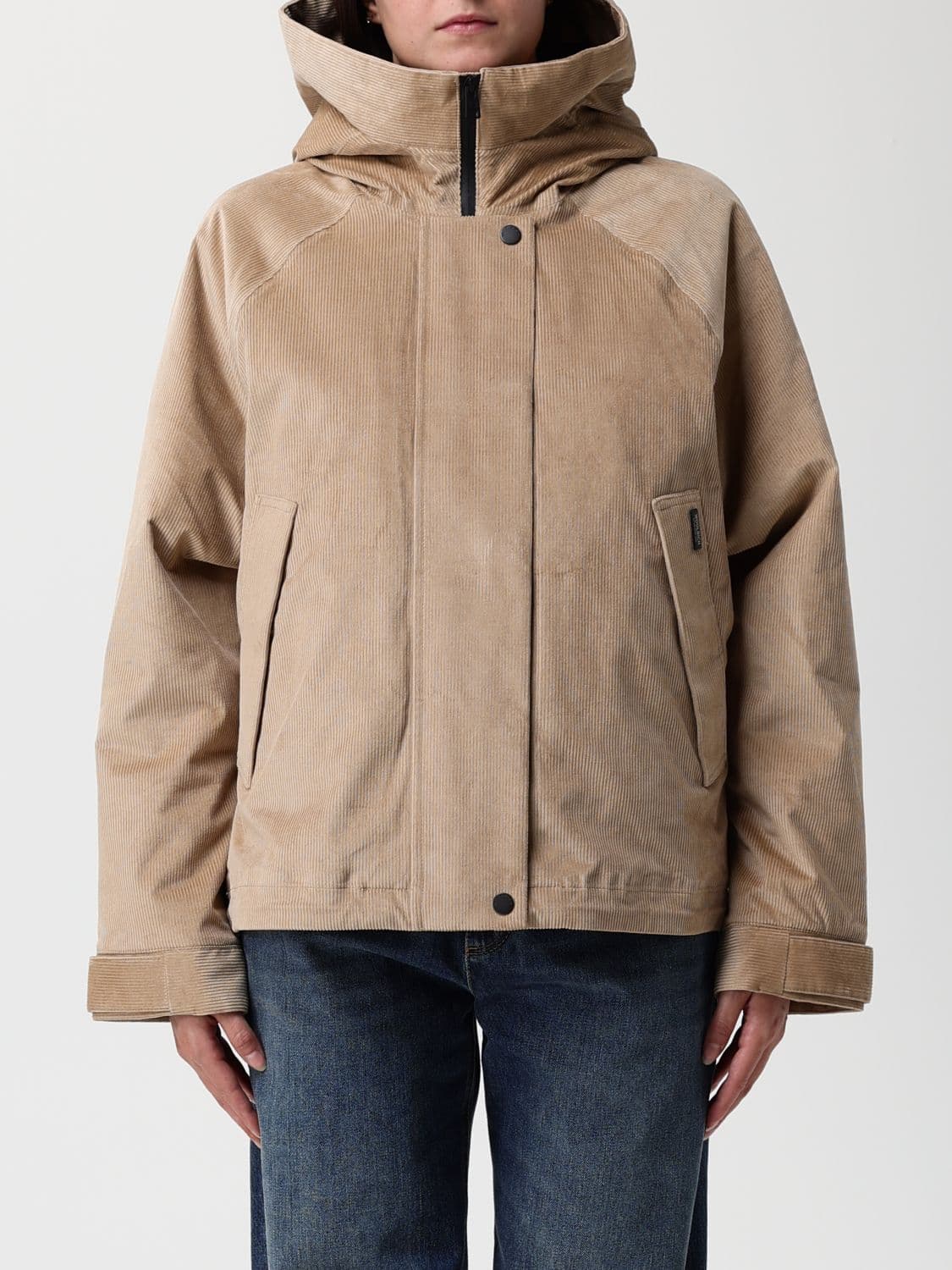Woolrich Coat Woman color Beige