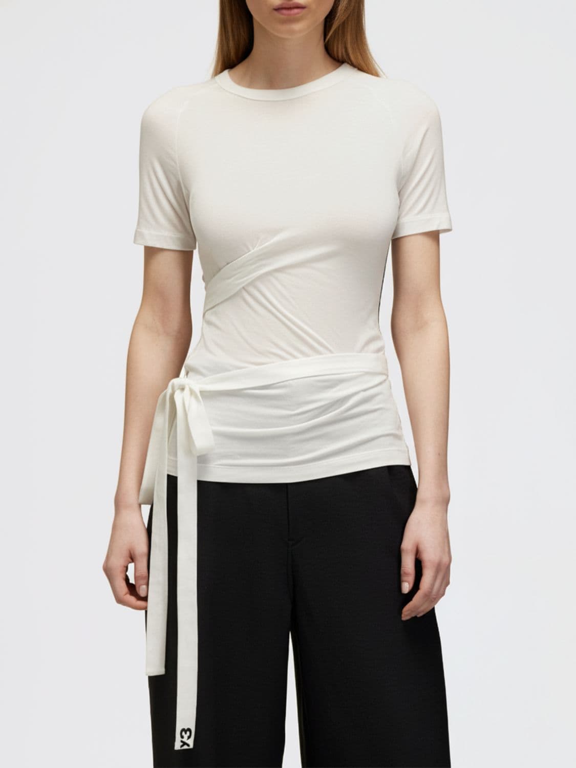 Y-3 T-Shirt Woman color White