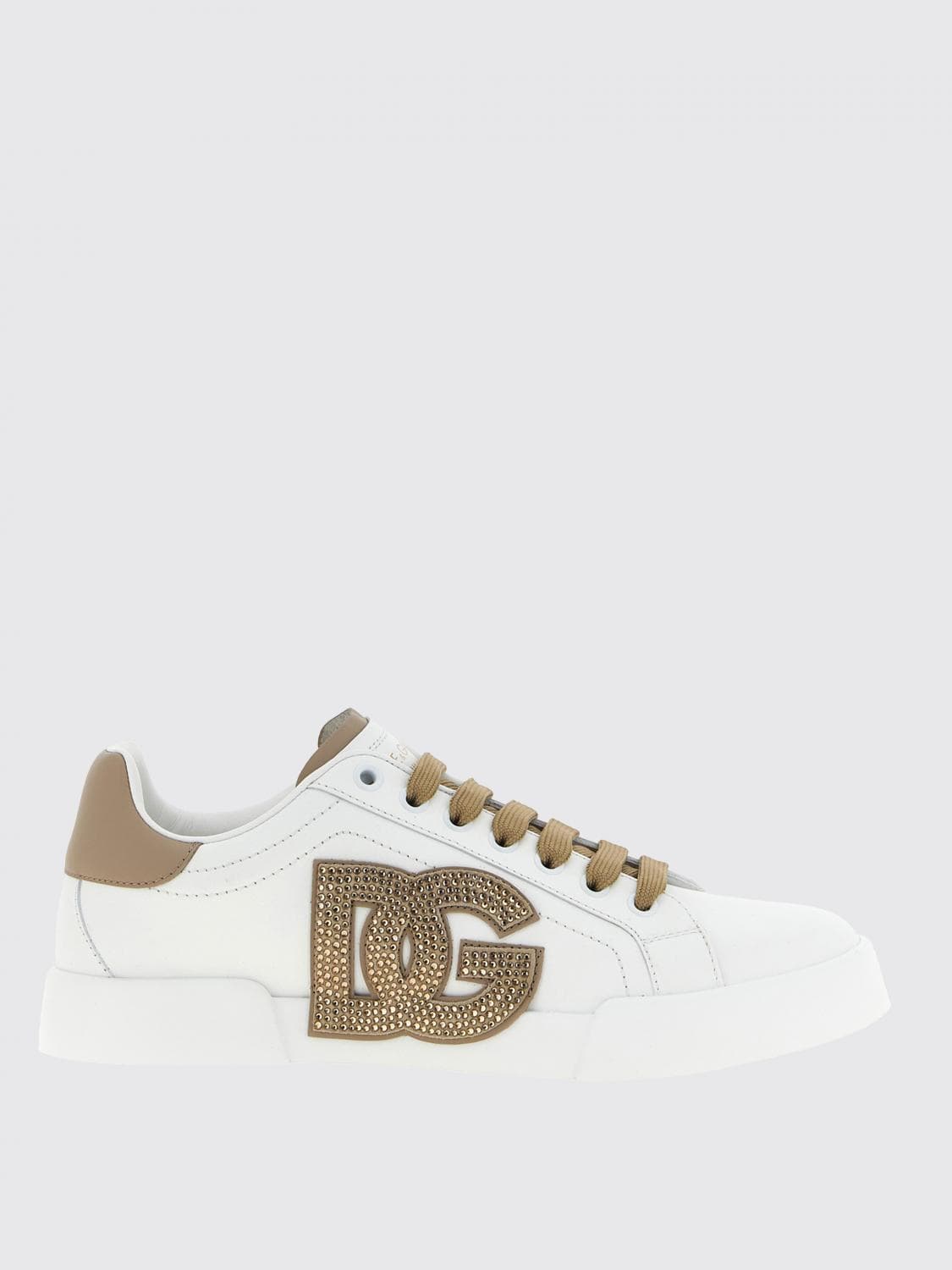 Dolce & Gabbana Sneakers Woman color Beige