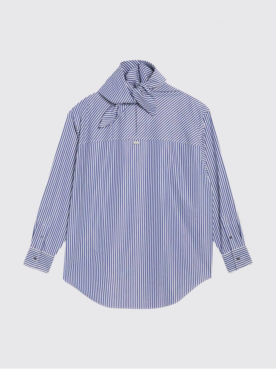 Ami Paris Top Woman color Gnawed Blue