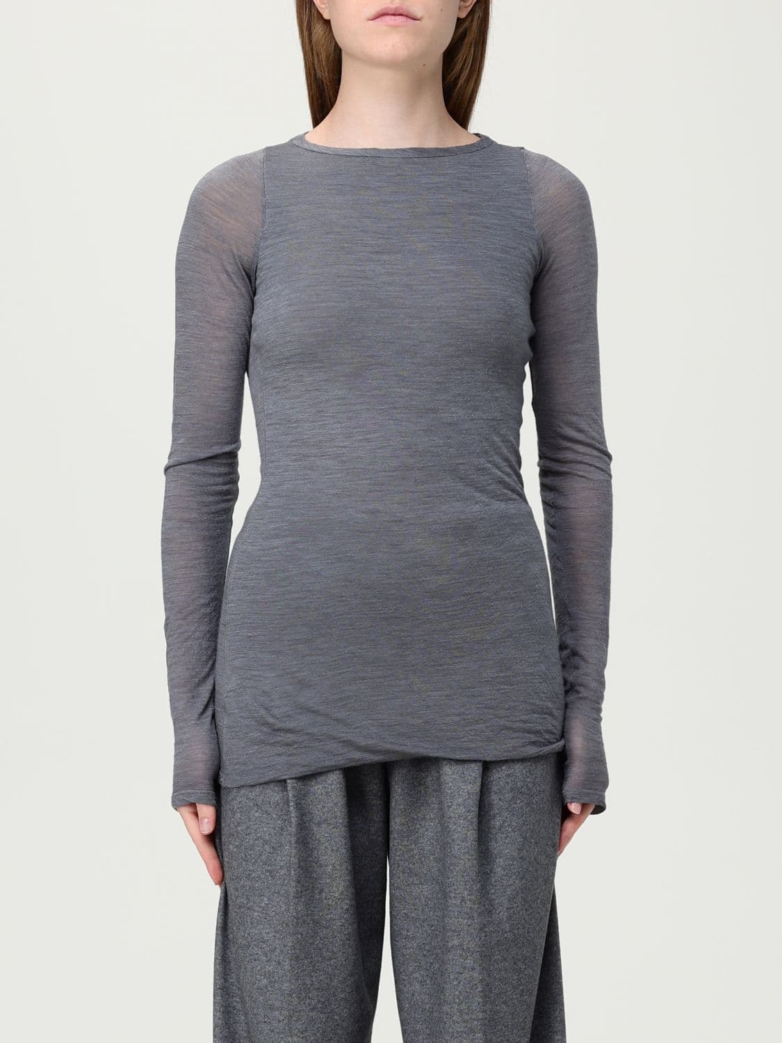 Liviana Conti Top Woman color Grey