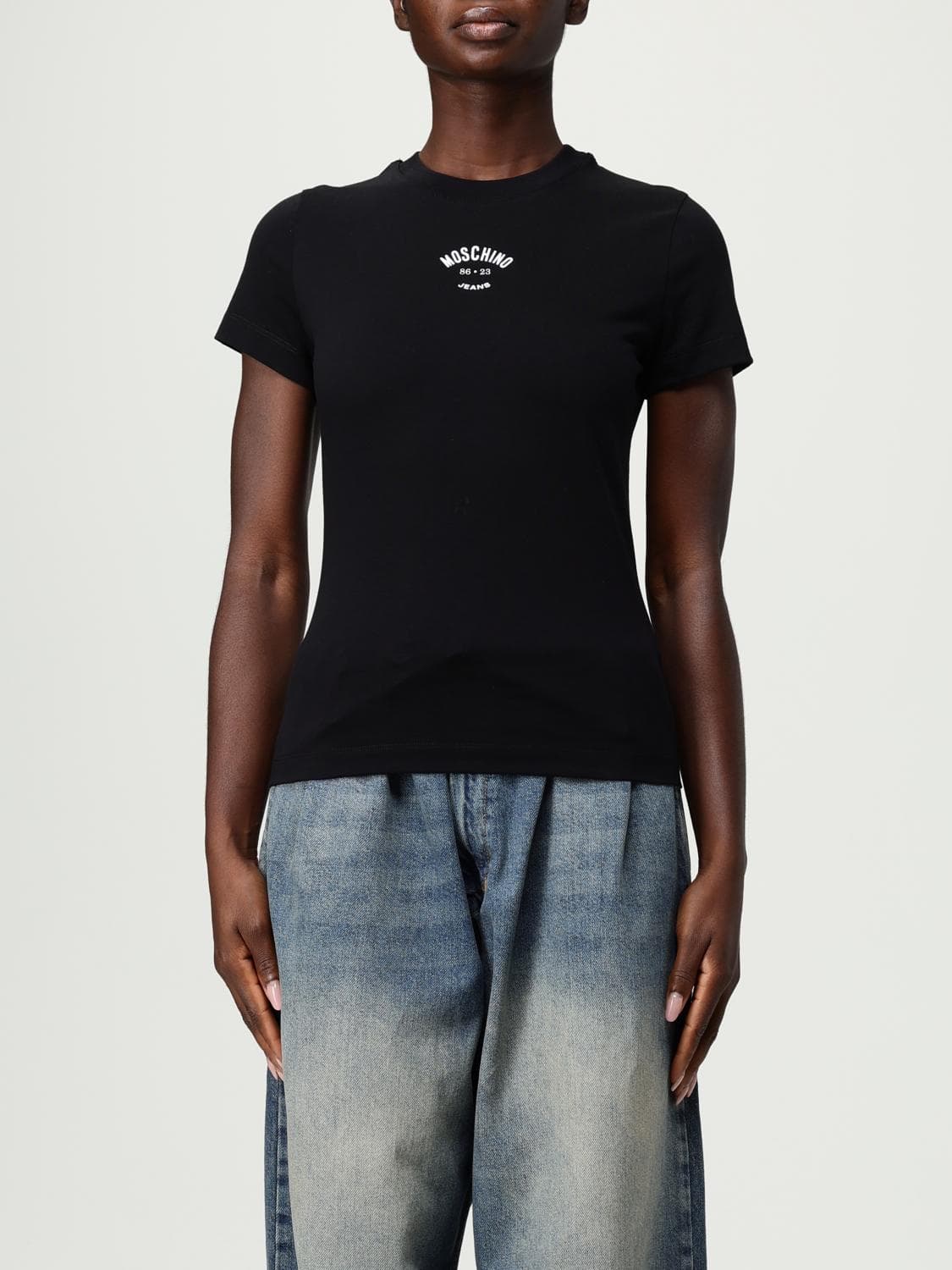 Moschino Jeans T-Shirt Woman color Black