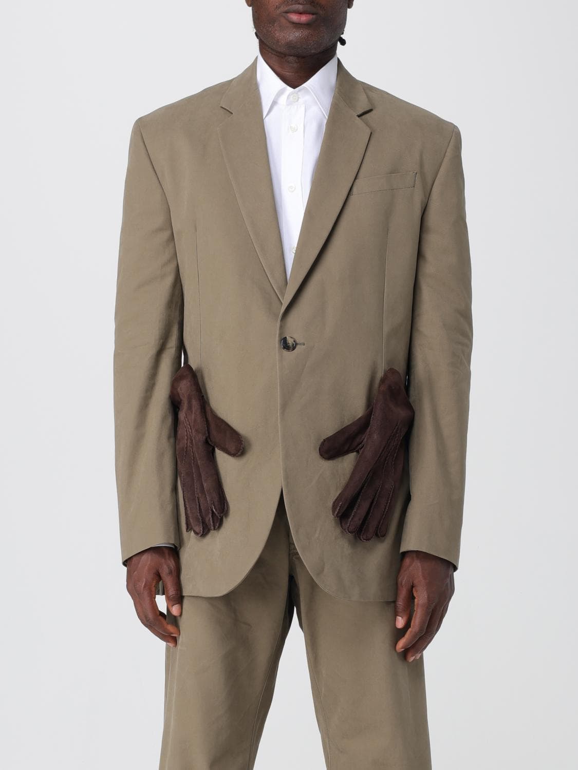 Moschino Couture Jacket Men color Green