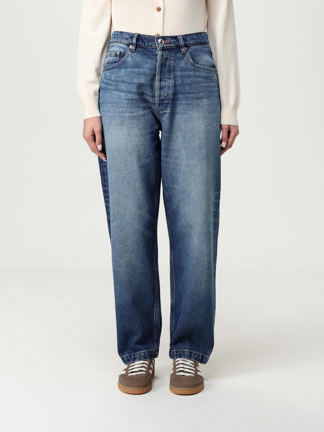 A.p.c. A. P.C. Jeans Woman color Blue
