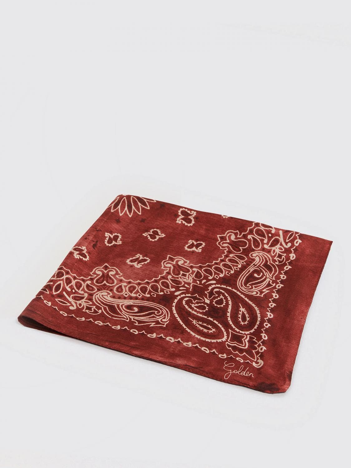 Golden Goose Neck Scarf Woman color Red · OS