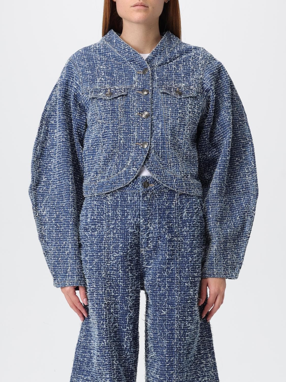 Rotate Jacket Woman color Gnawed Blue