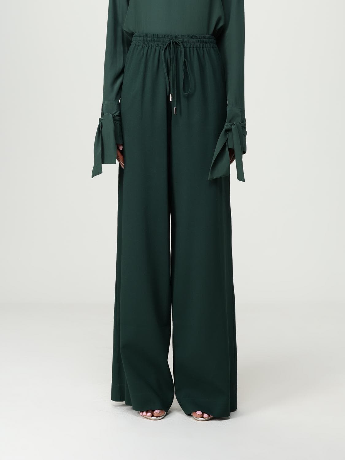 Ermanno Scervino Pants Woman color Green