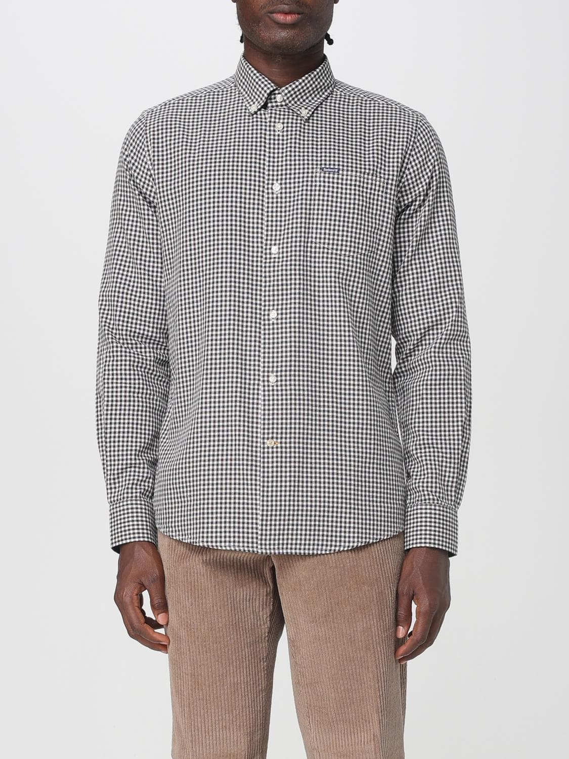 Barbour Shirt Men color Black · S