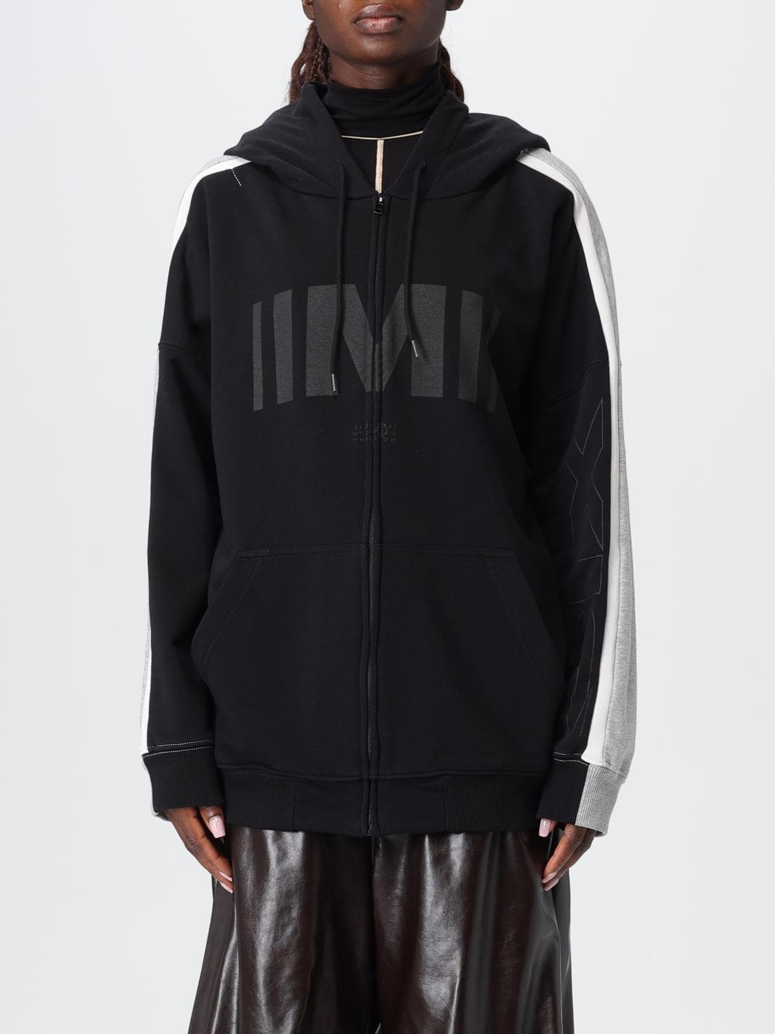 Mm6 Maison Margiela Sweatshirt Woman color Multicolor