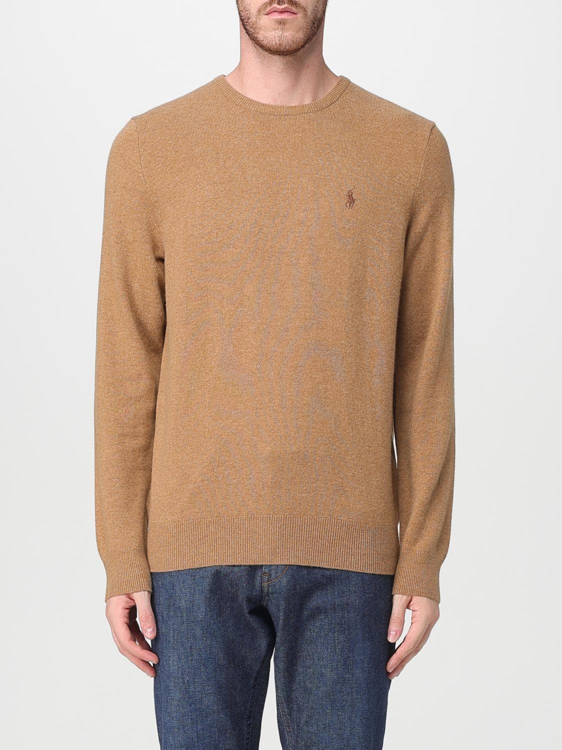 Polo Ralph Lauren Sweater Men color Beige