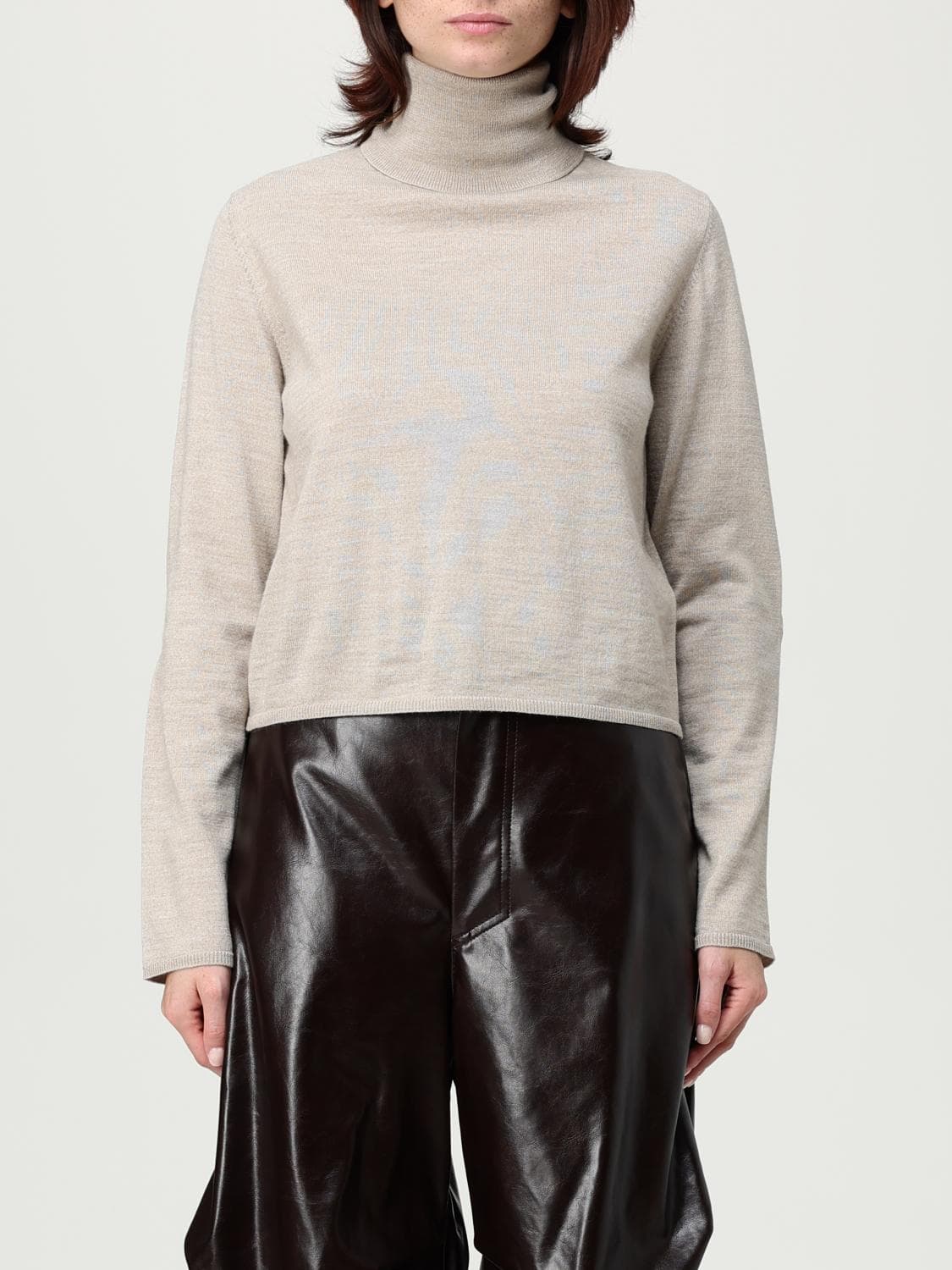 Mm6 Maison Margiela Sweater Woman color Beige