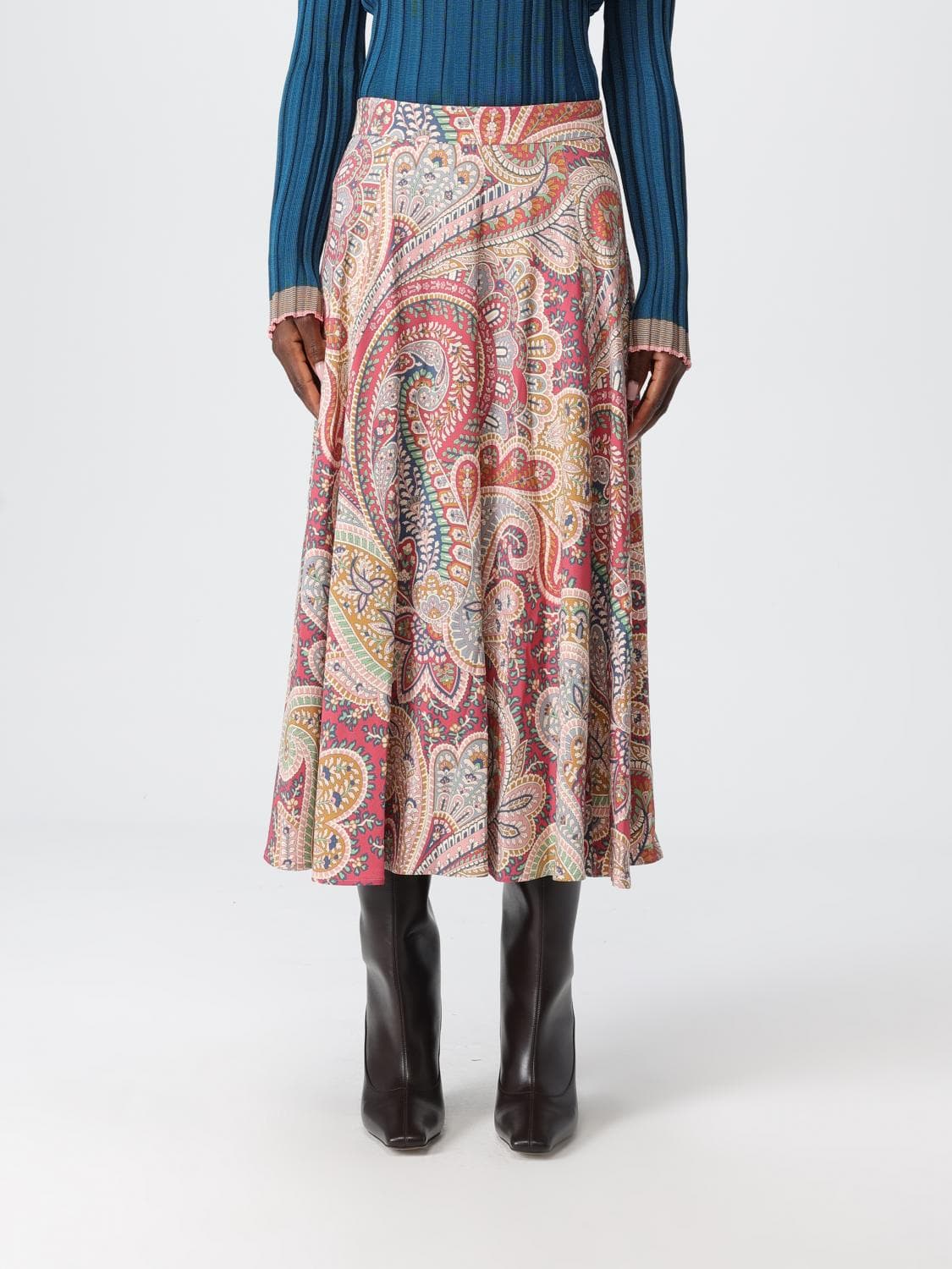 Etro Skirt Woman color Multicolor