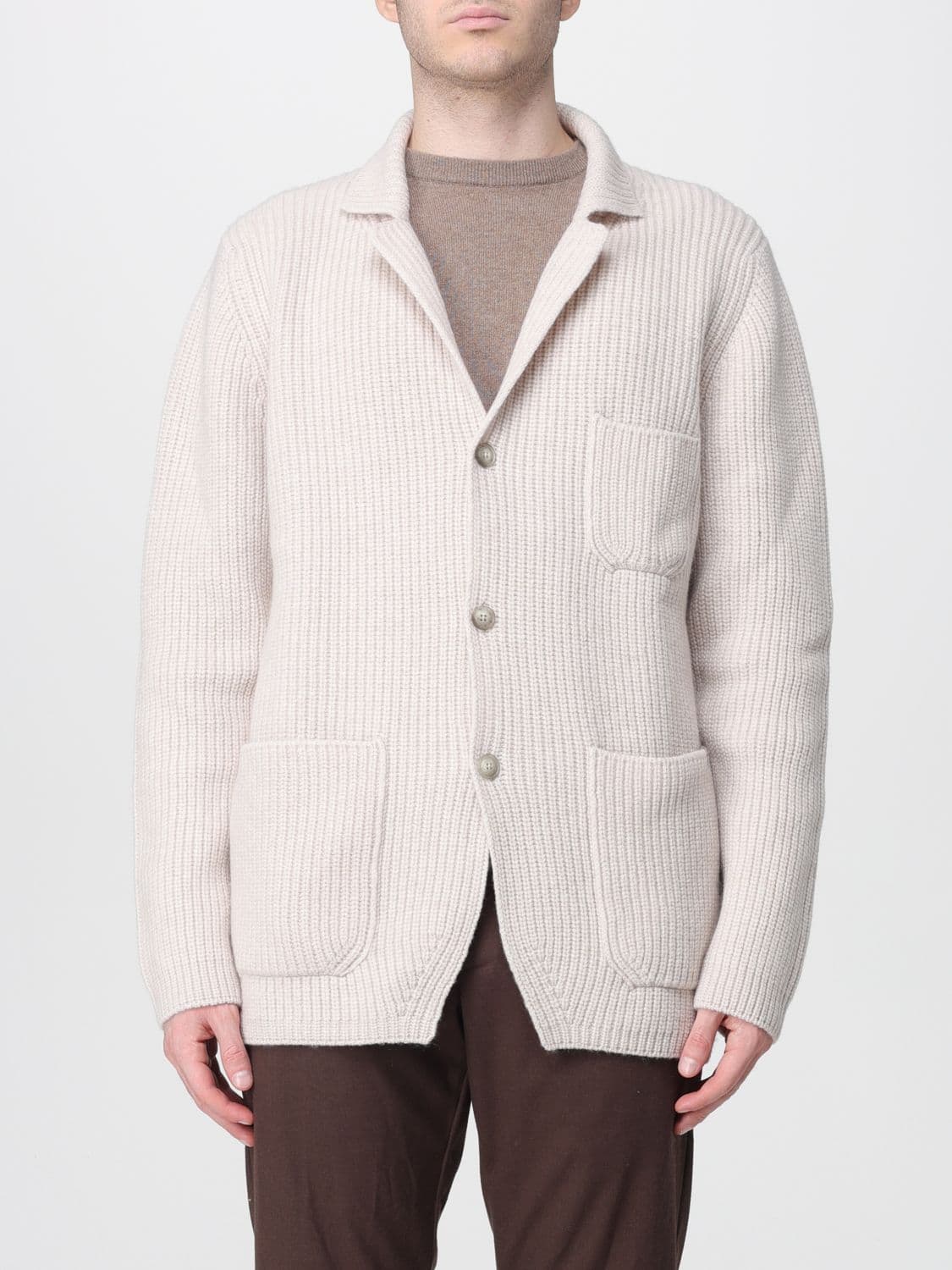 Fay Sweater Men color Cream