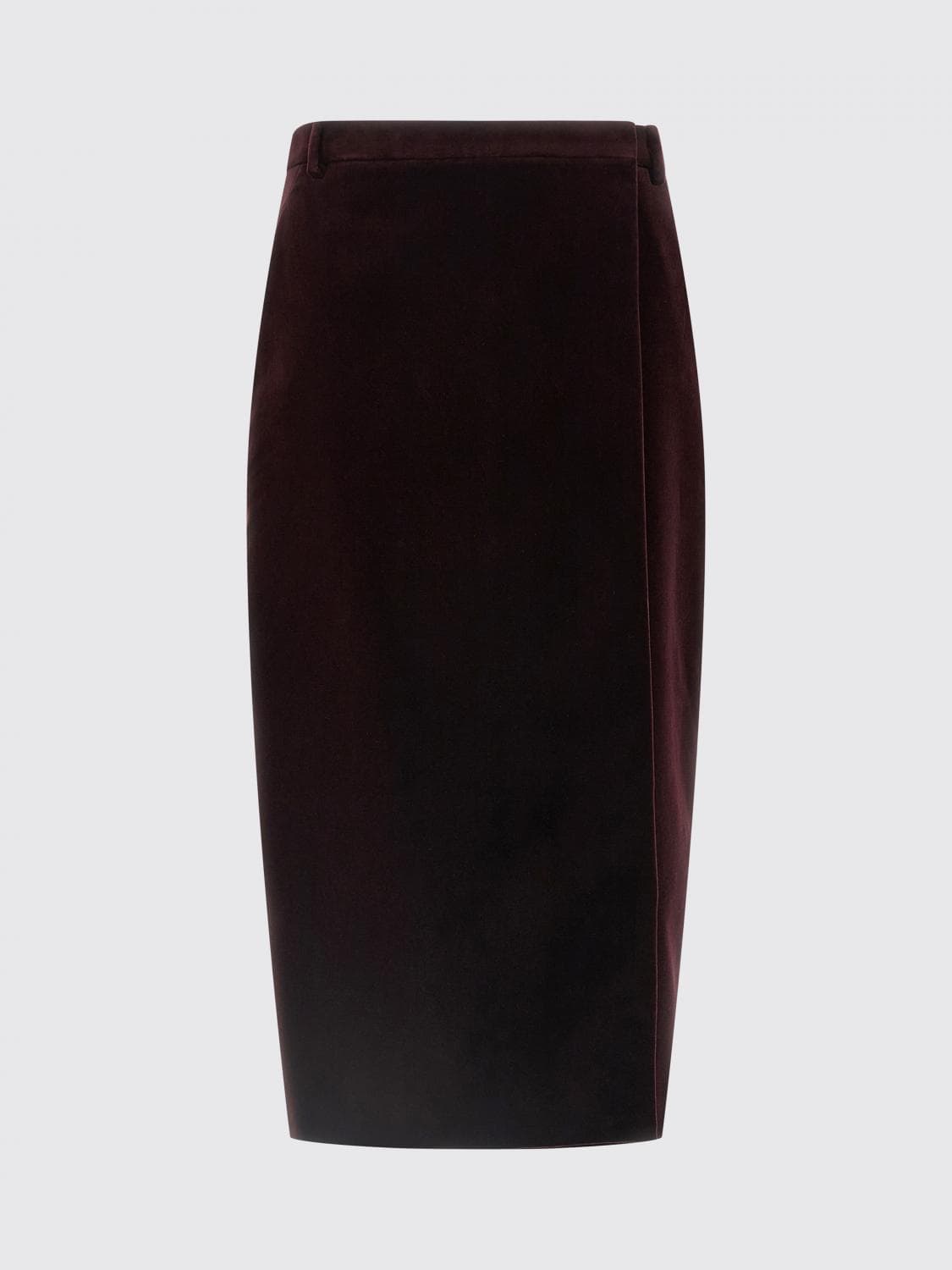 Saint Laurent Skirt Woman color Burgundy