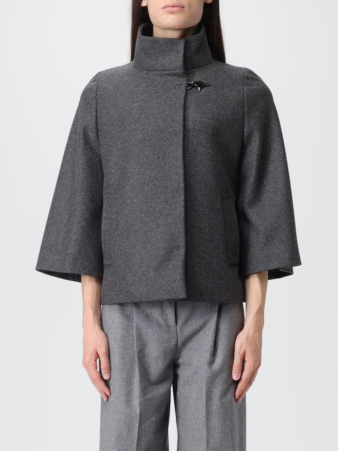 Fay Coat Woman color Grey