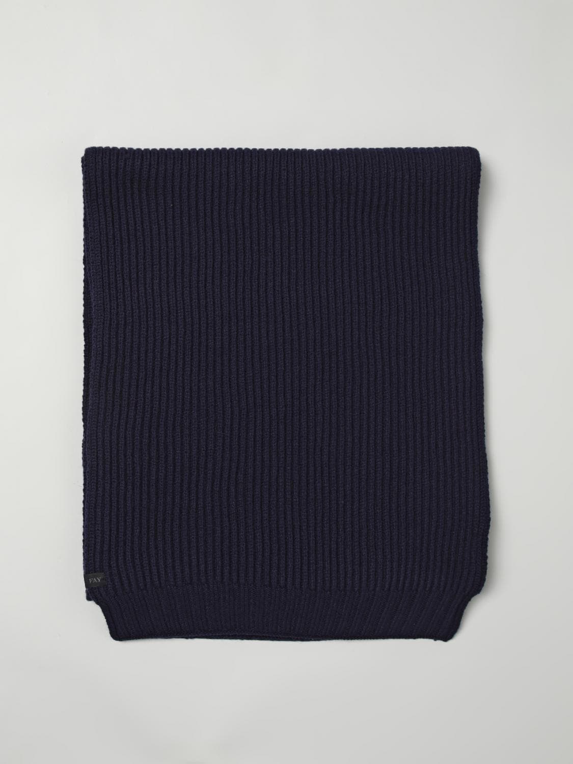 Fay Scarf Men color Blue · OS