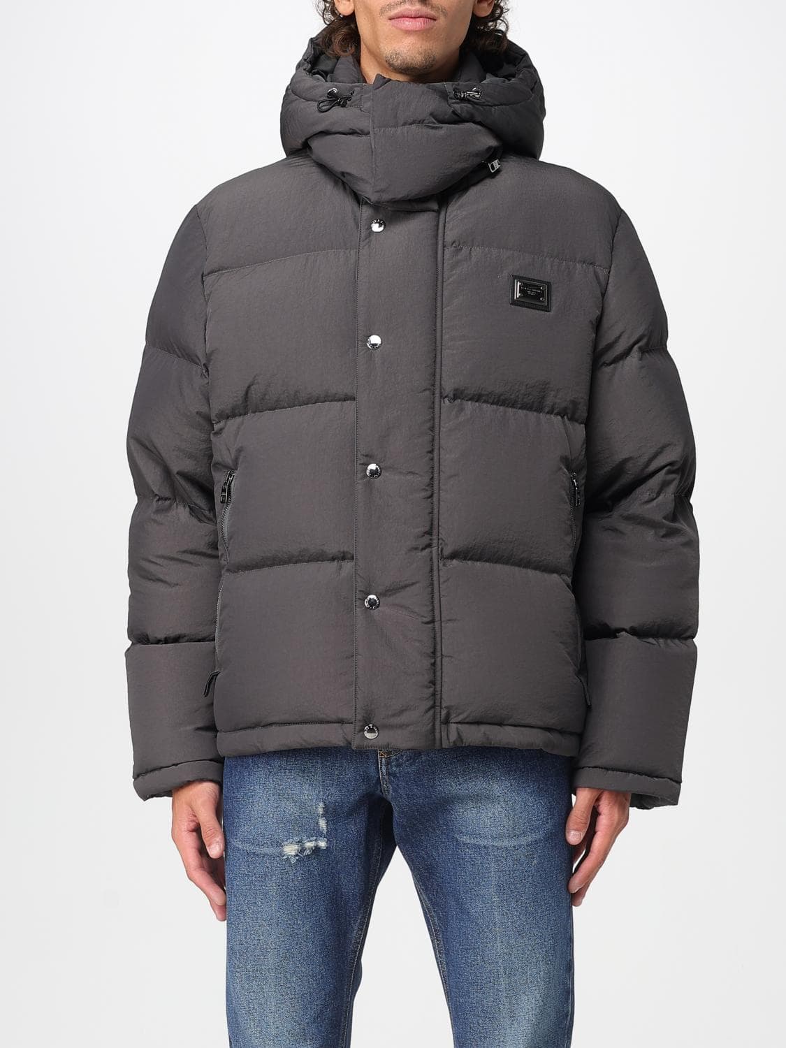 Dolce & Gabbana Jacket Men color Charcoal