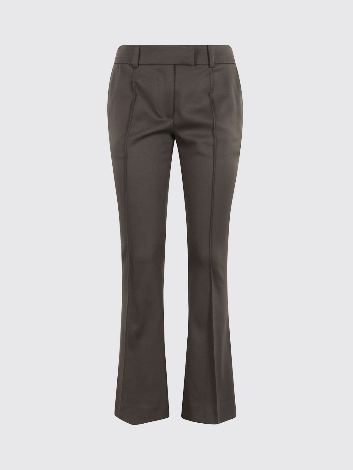 The Attico Pants Woman color Brown