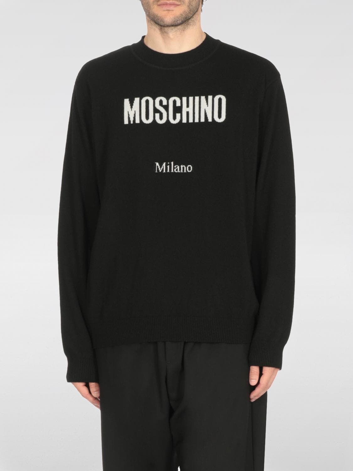 Moschino Couture Sweater Men color Black