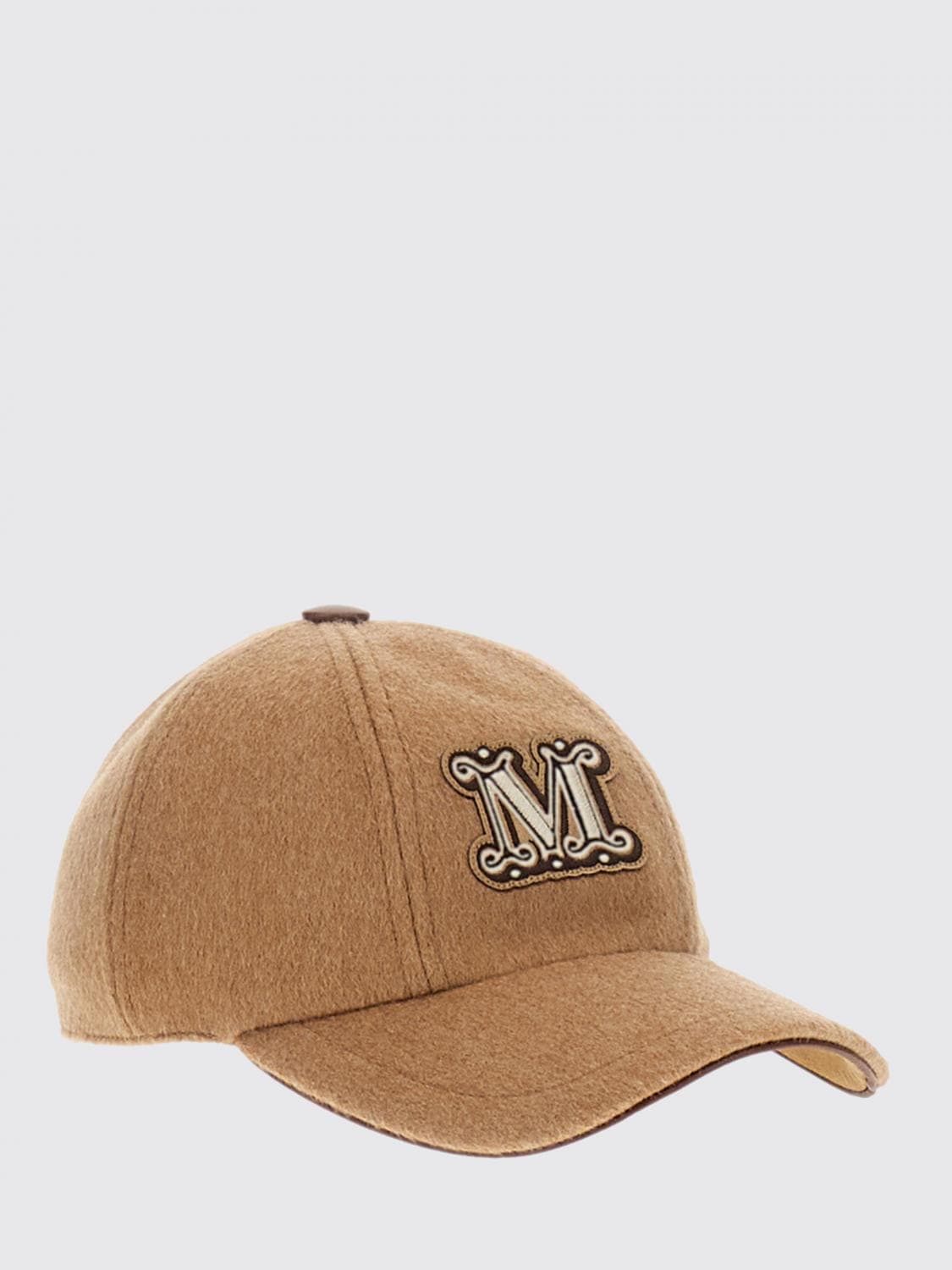 Max Mara Hat Woman color Camel · 57
