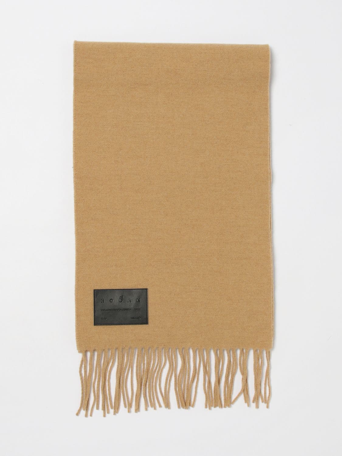 Hogan Scarf Men color Beige · OS