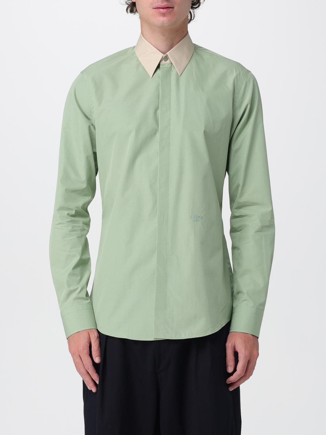 Fendi Shirt Men color Water