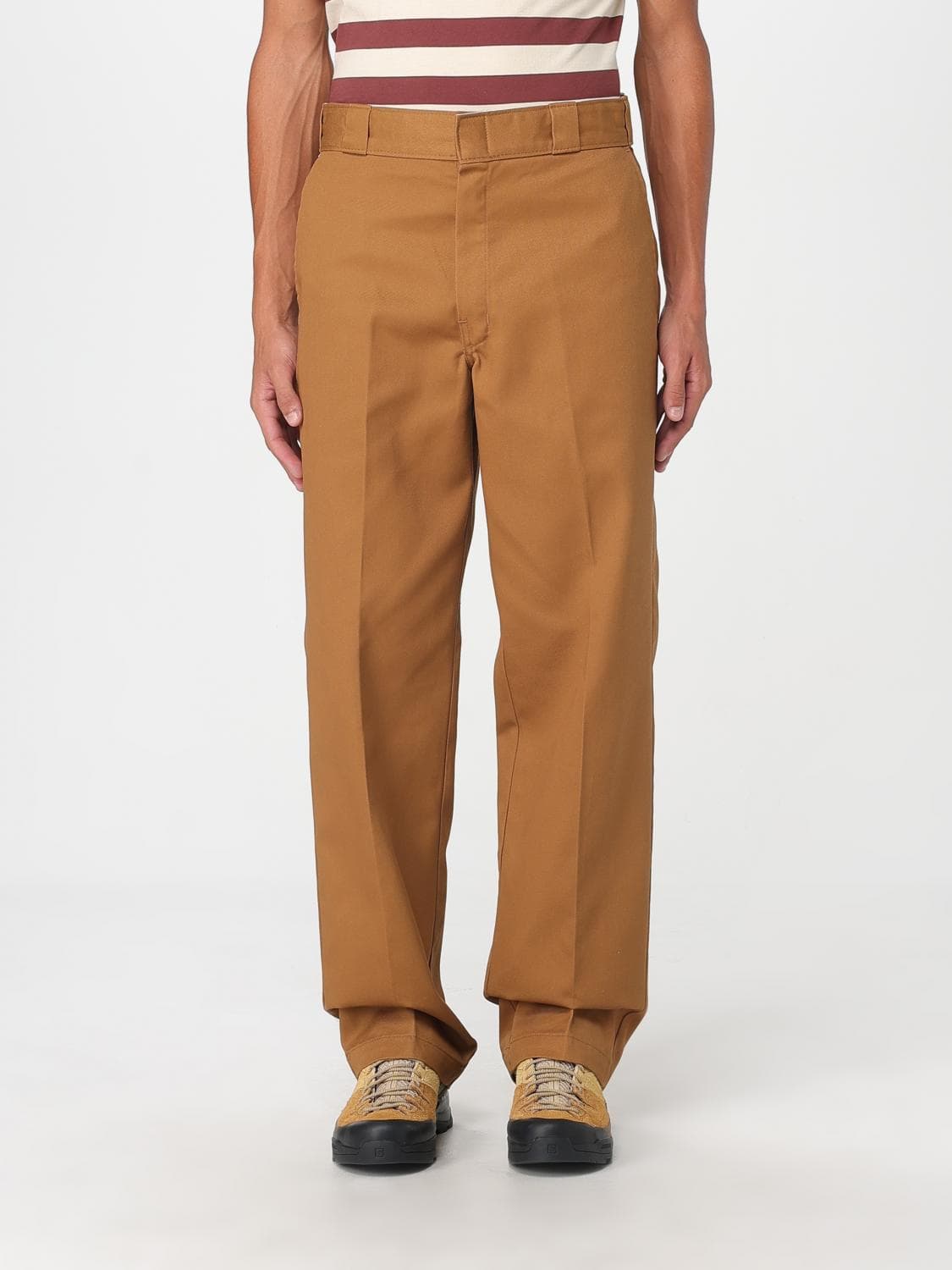 Dickies Pants Men color Brown