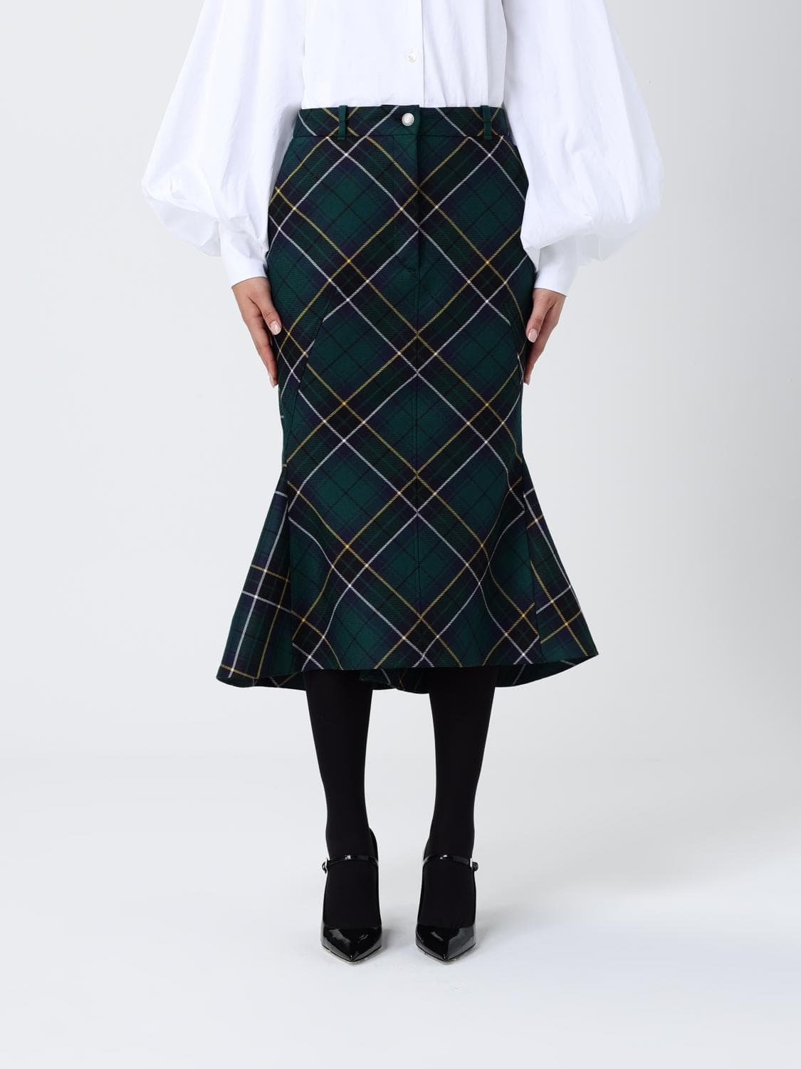 Mcqueen Skirt Woman color Navy