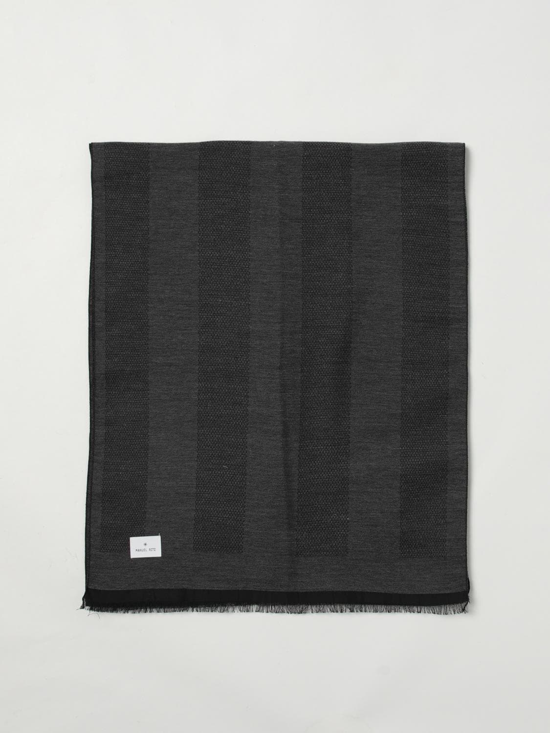 Manuel Ritz Scarf Men color Grey · OS