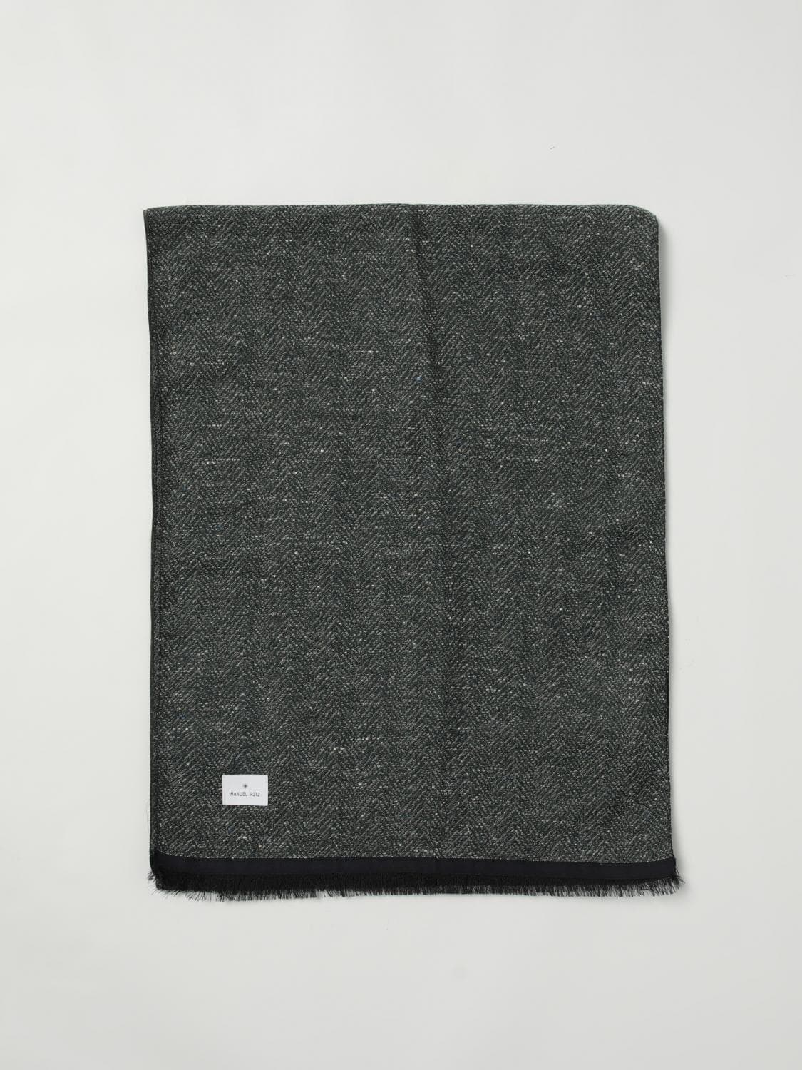 Manuel Ritz Scarf Men color Green