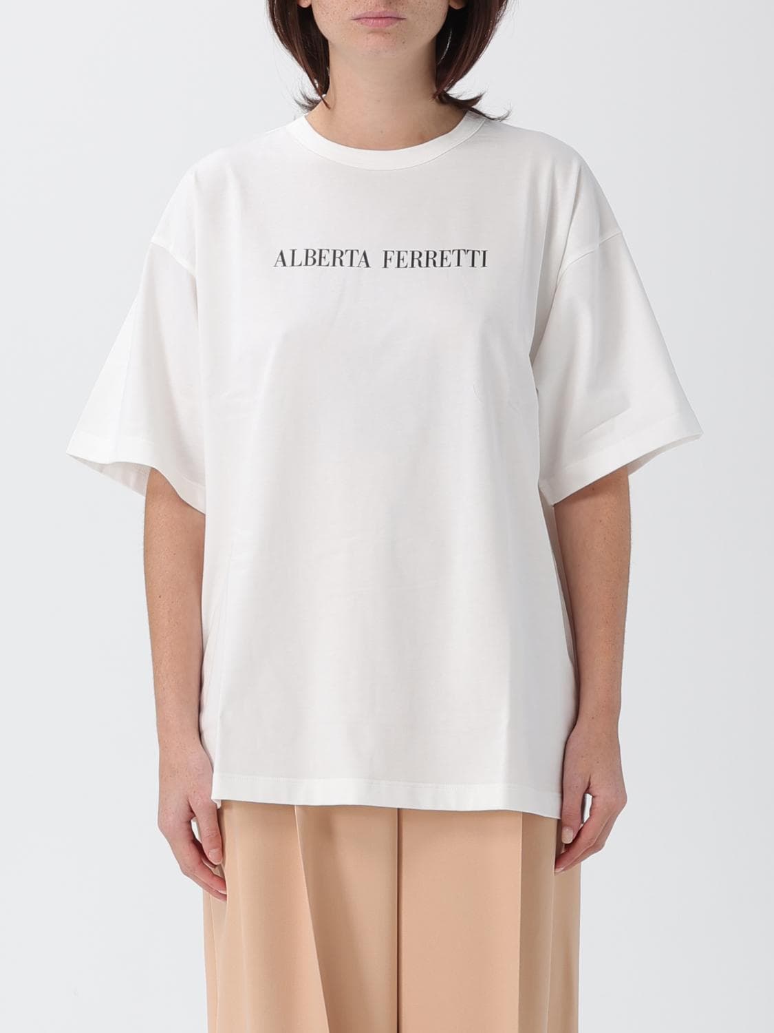 Alberta Ferretti T-Shirt Woman color White