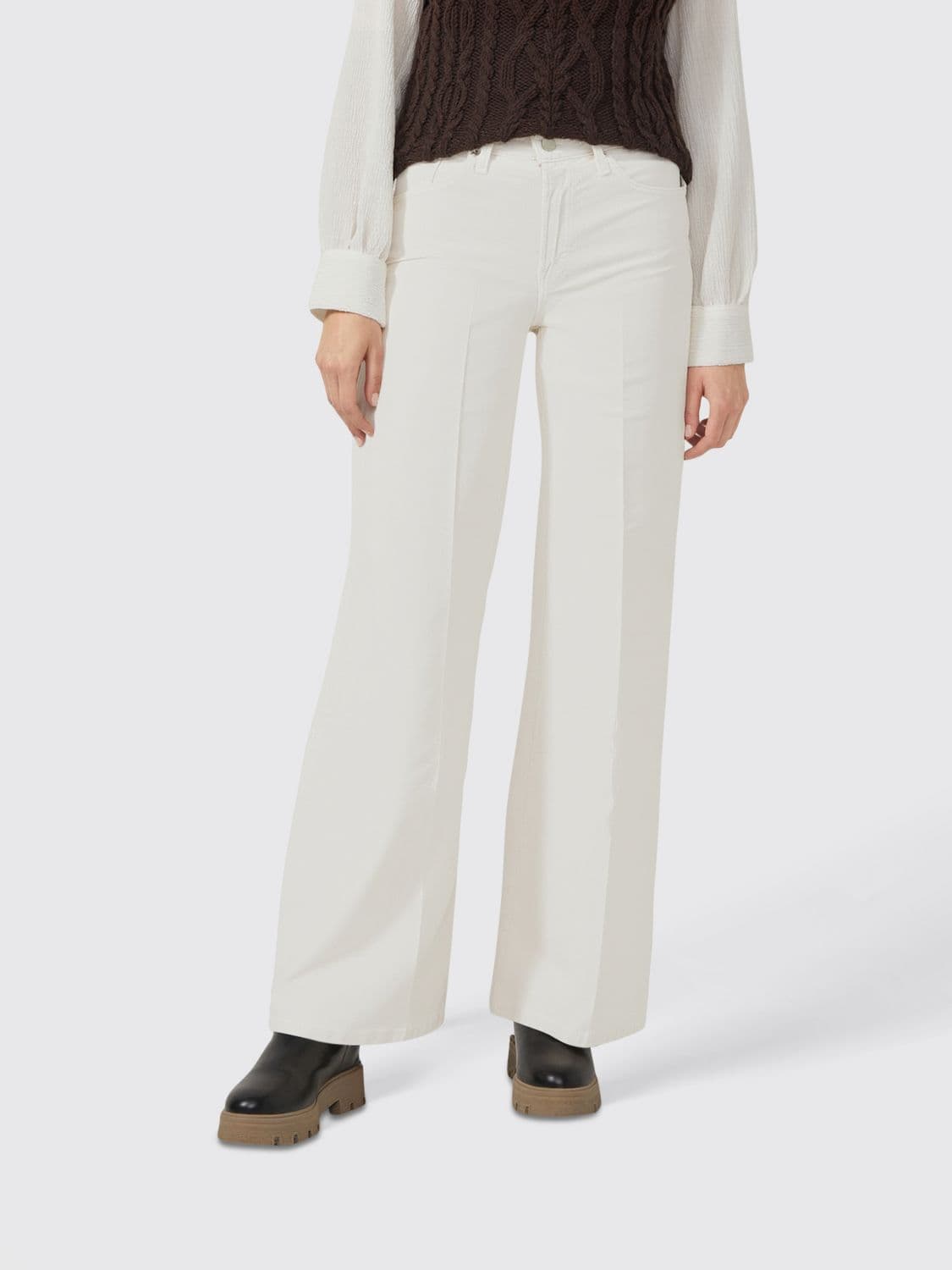 Mother Jeans Woman color Cream