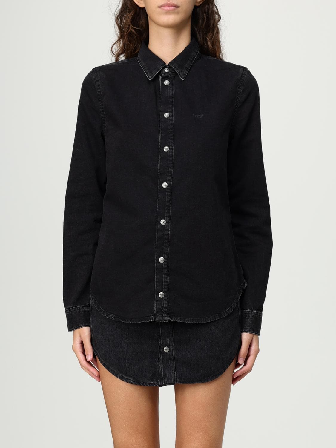 Diesel Shirt Woman color Black